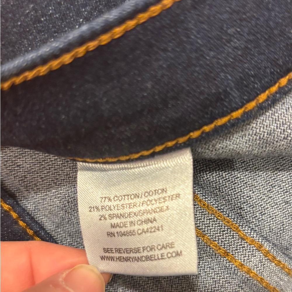 LILA RYAN Women’s Skinny Jeans - Dark Wash Blue - Picture 8 of 11